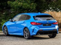 Used BMW 118 M Sport 136 HP (100 kW) 2023 Blue Hatchback