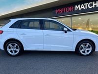 Used Audi A3 Sportback Comfort 2018 White Hatchback