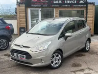 Usado Ford B-MAX Zetec 90 HP (66 kW) 2013 Prateado Monovolume