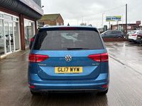 Used VW Touran SE 2017 Atlantic blue MPV