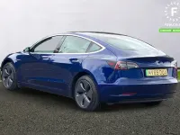 Used Tesla Model 3 Standard Range 239 kW (325 HP) 2019 Blue Sedan