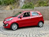 Used Kia Picanto 84 HP (61 kW) 2015 Red Hatchback