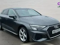 Used Audi A3 S-Line 110 HP (80 kW) 2023 Grey Sedan