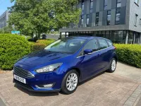 Used Ford Focus Titanium 2016 Blue Hatchback