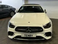 Used Mercedes E300 AMG line 2021 White Cabriolet