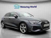 Used Audi A3 S-Line 148 HP (108 kW) 2021 Grey Sedan