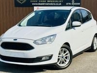 Used Ford C-MAX Zetec 120 HP (88 kW) 2018 White MPV