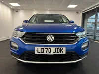 Used VW T-Roc SE 150 HP (110 kW) 2020 Blue SUV