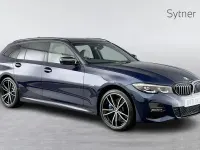 Used BMW 330e M Sport 288 HP (211 kW) 2021 Blue Estate