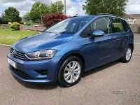 Used VW Golf Sportsvan SE 150 HP (110 kW) 2016 Blue MPV
