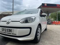 Begagnad VW up! move up! 2012 Vit Halvkombi