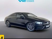 Used Mercedes CLA200 AMG line 163 HP (119 kW) 2021 Black Coupe