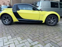 Used Smart Roadster 80 HP (58 kW) 2004 Black Cabriolet
