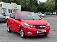 Used Vauxhall Viva 75 HP (55 kW) 2015 Red Hatchback