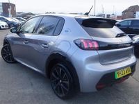 used Peugeot e-208 50KWH GT AUTO 5DR (7.4KW CHARGER) ELECTRIC FROM 2023 FROM CASTLEFORD (WF10 1LX) | SPOTICAR