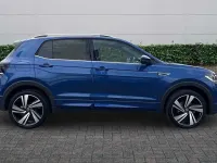 Used VW T-Cross R-line 110 HP (80 kW) 2022 Blue SUV