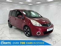 Used Nissan Note N-TEC 90 HP (66 kW) 2013 Red Hatchback