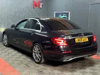 Used Mercedes E220 AMG line 194 HP (142 kW) 2019 Black Sedan