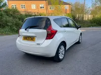 Begagnad Nissan Note Acenta 2013 Vit Halvkombi