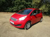 Used Kia Venga 90 HP (66 kW) 2012 Red Hatchback