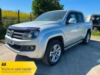 Begagnad VW Amarok Highline 180 HK (132 kW) 2013 Silver Pickup