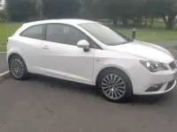 Used Seat Ibiza CONNECT 90 HP (66 kW) 2016 White Hatchback
