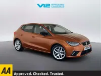 Usado Seat Ibiza FR 80 CV (58 kW) 2019 Naranja Utilitario