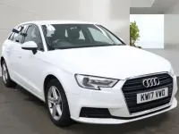 Used Audi A3 Black Edition 150 HP (110 kW) 2017 Ibis white Hatchback
