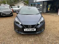 Used Nissan Micra Acenta 92 HP (67 kW) 2021 Grey Hatchback