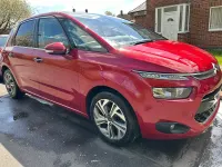 Used Citroën C4 Picasso Exclusive 115 HP (84 kW) 2014 Red MPV