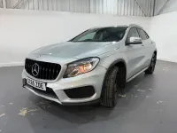 Used Mercedes GLA220 AMG line 177 HP (130 kW) 2015 Silver SUV