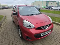 Used Nissan Micra Visia 2015 Red Hatchback