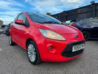 Used Ford Ka Zetec 69 HP (50 kW) 2009 Red Hatchback