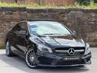 Used Mercedes CLA45 AMG AMG 2015 Black Coupe
