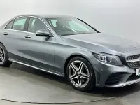 Used Mercedes C220 AMG line 194 HP (142 kW) 2018 Grey Sedan