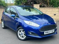 Used Ford Fiesta Zetec 103 HP (75 kW) 2015 Blue Hatchback