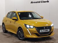 Used Peugeot 208 Active Premium 75 HP (55 kW) 2021 Yellow Hatchback