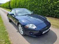 Used Jaguar XK 300 HP (220 kW) 2006 Blue Coupe