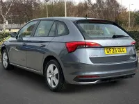 Used Skoda Scala SE 115 HP (84 kW) 2025 Graphite grey metallic Hatchback