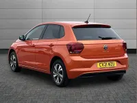 Used VW Polo Match 95 HP (69 kW) 2021 Orange Hatchback