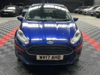 Used Ford Fiesta Titanium 125 HP (91 kW) 2017 Blue Hatchback