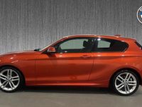 Used BMW 118 M Sport 134 HP (98 kW) 2016 Orange Hatchback