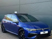 Used VW Golf VII R 2021 Blue Hatchback