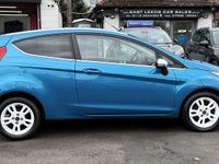 Used Ford Fiesta Zetec 2016 Blue Hatchback