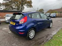 Used Ford Fiesta Style 75 HP (55 kW) 2015 Blue Hatchback