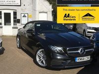 Used Mercedes E350 AMG line 258 HP (189 kW) 2017 Black Cabriolet