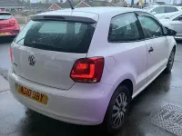 Used VW Polo S 70 HP (51 kW) 2010 White Hatchback
