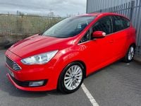 Used Ford C-MAX Titanium 125 HP (91 kW) 2016 Red MPV