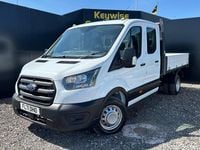 Używany Ford Transit 130 KM (95 kW) 2021 Biały Kabriolet