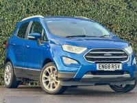 Used Ford Ecosport Titanium 101 HP (74 kW) 2018 Blue SUV